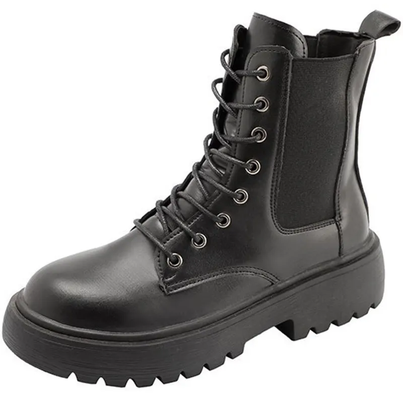 

Female Boots British Style New Autumn Winter Thin Short Boots Fashion Motorcycle Boots Women Boots Woman Shoes Classics Ladies
