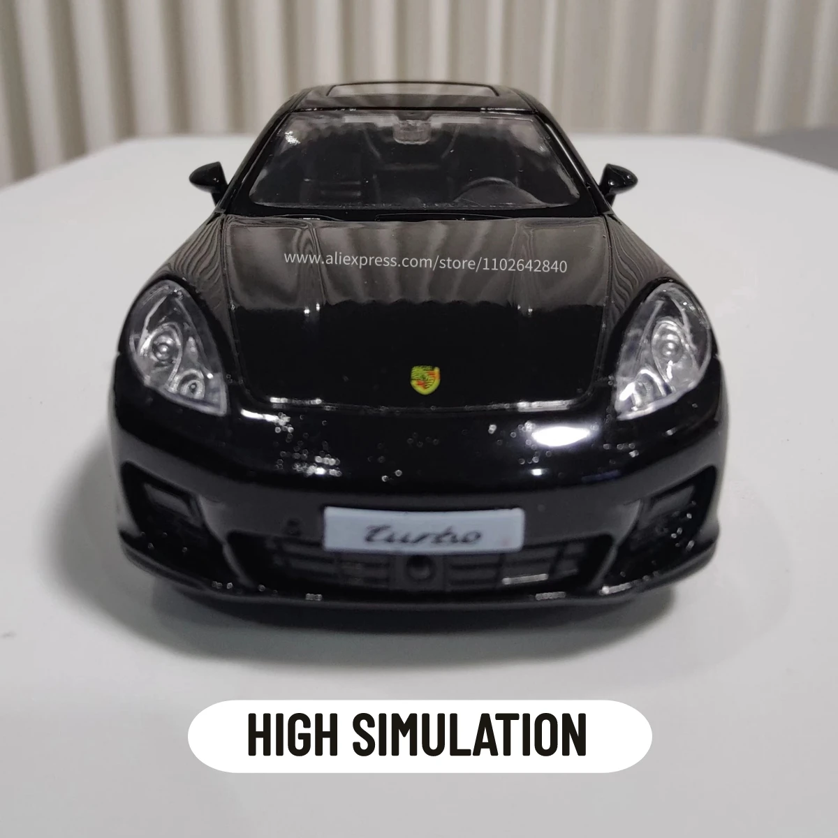ミニカー 1/43 Porsche Panamera Turbo /PMA 1/43 Dealer Edition Porsche Panamera 4 2nd Generation (Black
