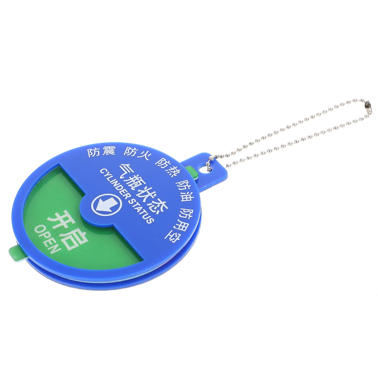 

Signage Versatilen Hospital Cylinder Status Card Multiple Functions Acrylic Board Hospital Tag