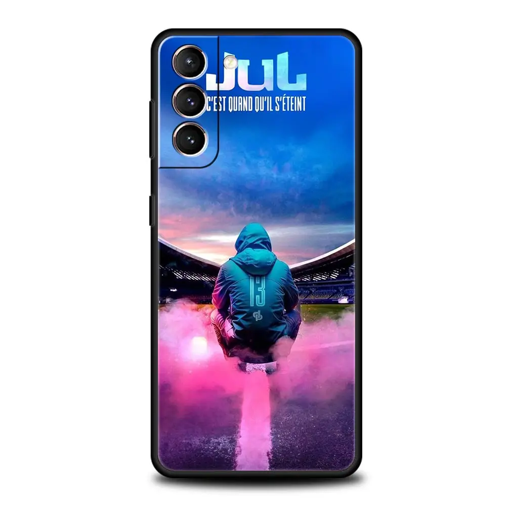 Soft Silicone Phone Case with JuL Rapper Design