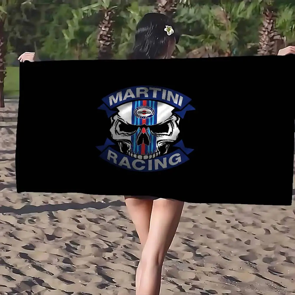 M-Martinis Racing Microfiber Blanket Quick Drying Beach Towels Oversized Printing Super Absorbent Pool Towel Blanket
