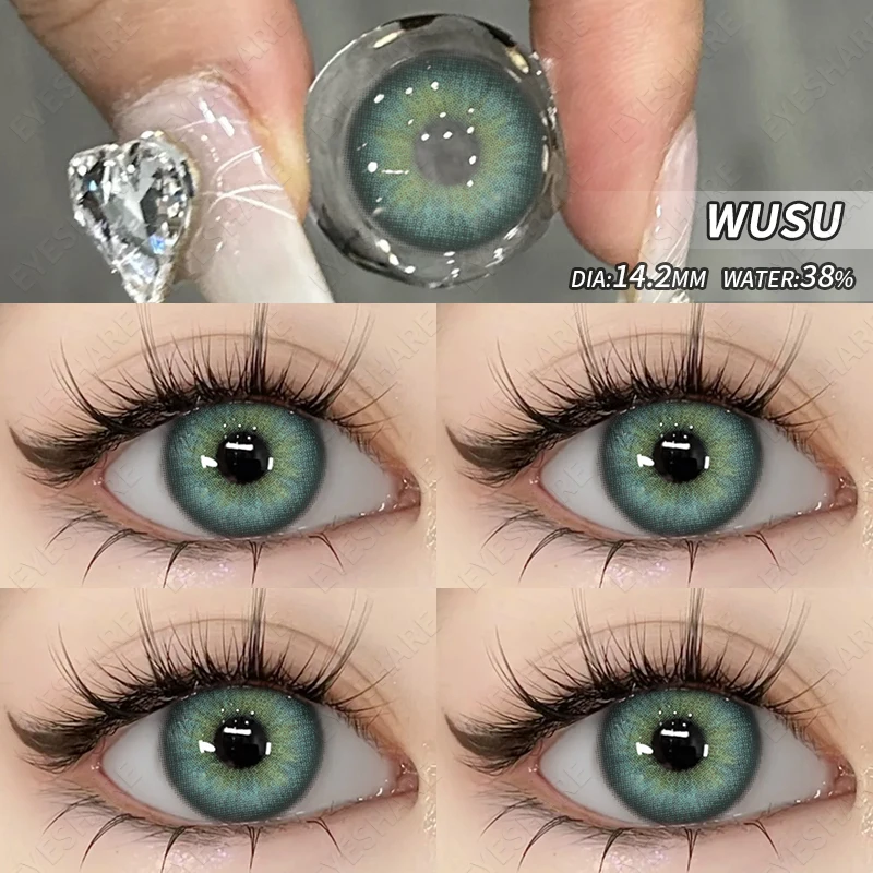 Vibrant Color Contact Lenses - Yearly Natural Look with Fast Delivery