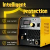 MIG Welder 135E 3-in-1 Flux Core Welder MIG/Lift TIG/Stick Welding Machine 110v with Synergic Control IGBT Inverter 6
