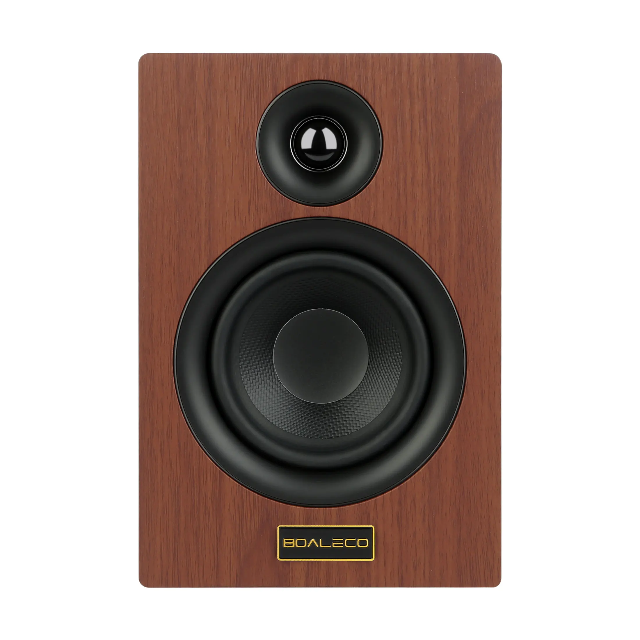 BOALECO T4 4 inch 4 ohm 80W 2.0 Stereo Passive Speaker HiFi Loudspeakers Bookshelf Home Speakers For Amplifier Audio