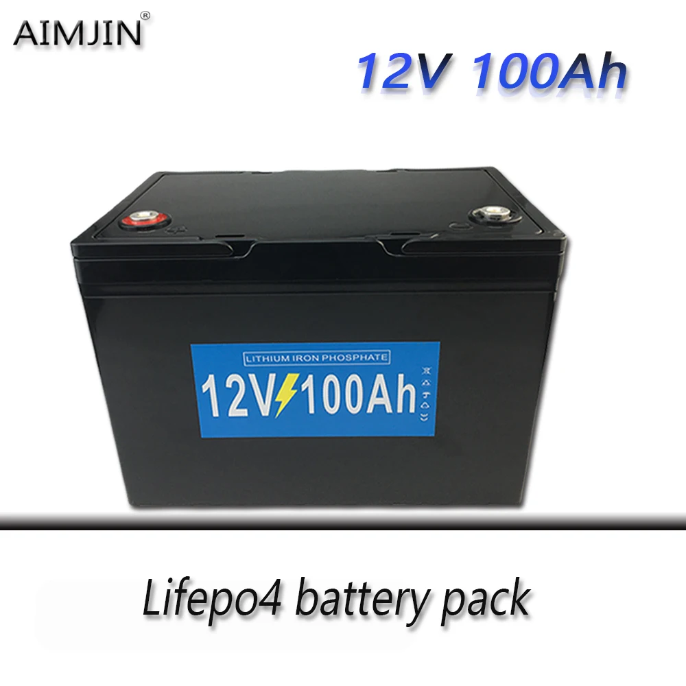 

12V 100AH Special Lifepo4 Battery for RV High Capacity Solar Bed Car Energy Storage Battery Pack