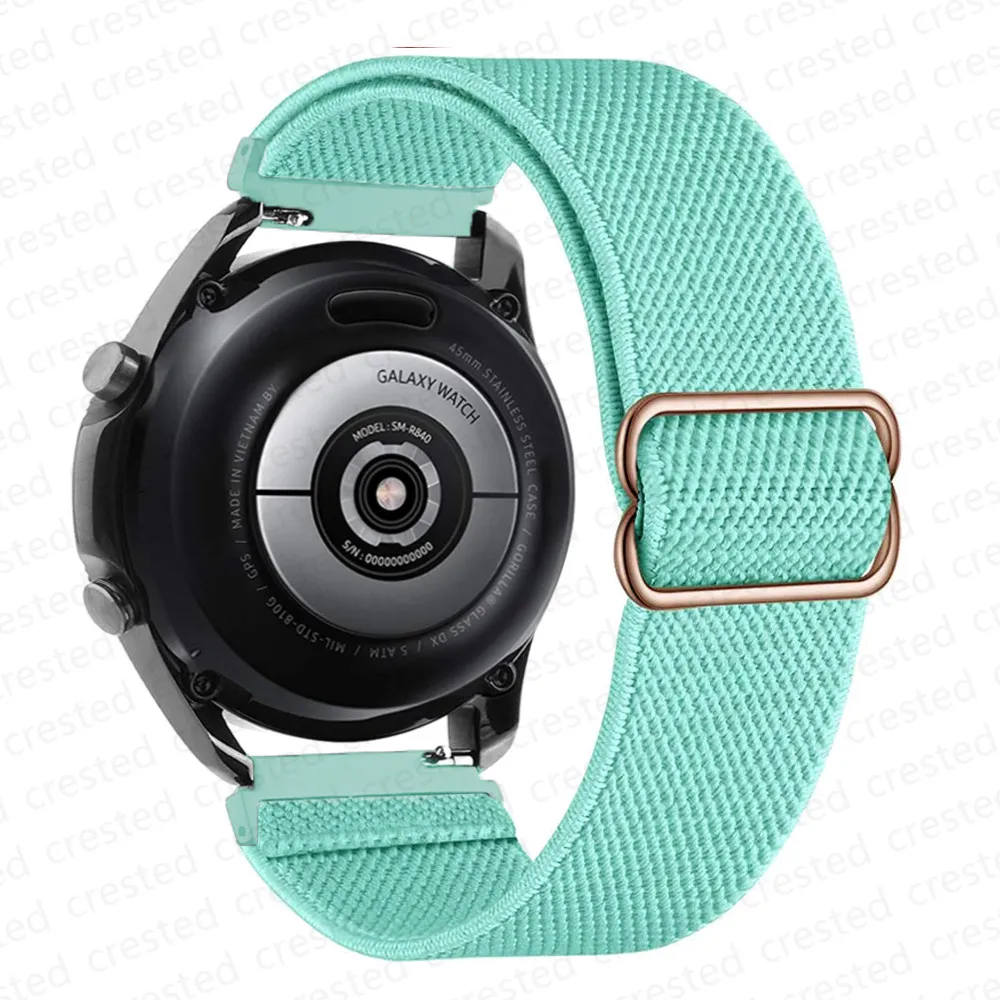 Elastic Nylon Loop Strap - 20mm/22mm Band