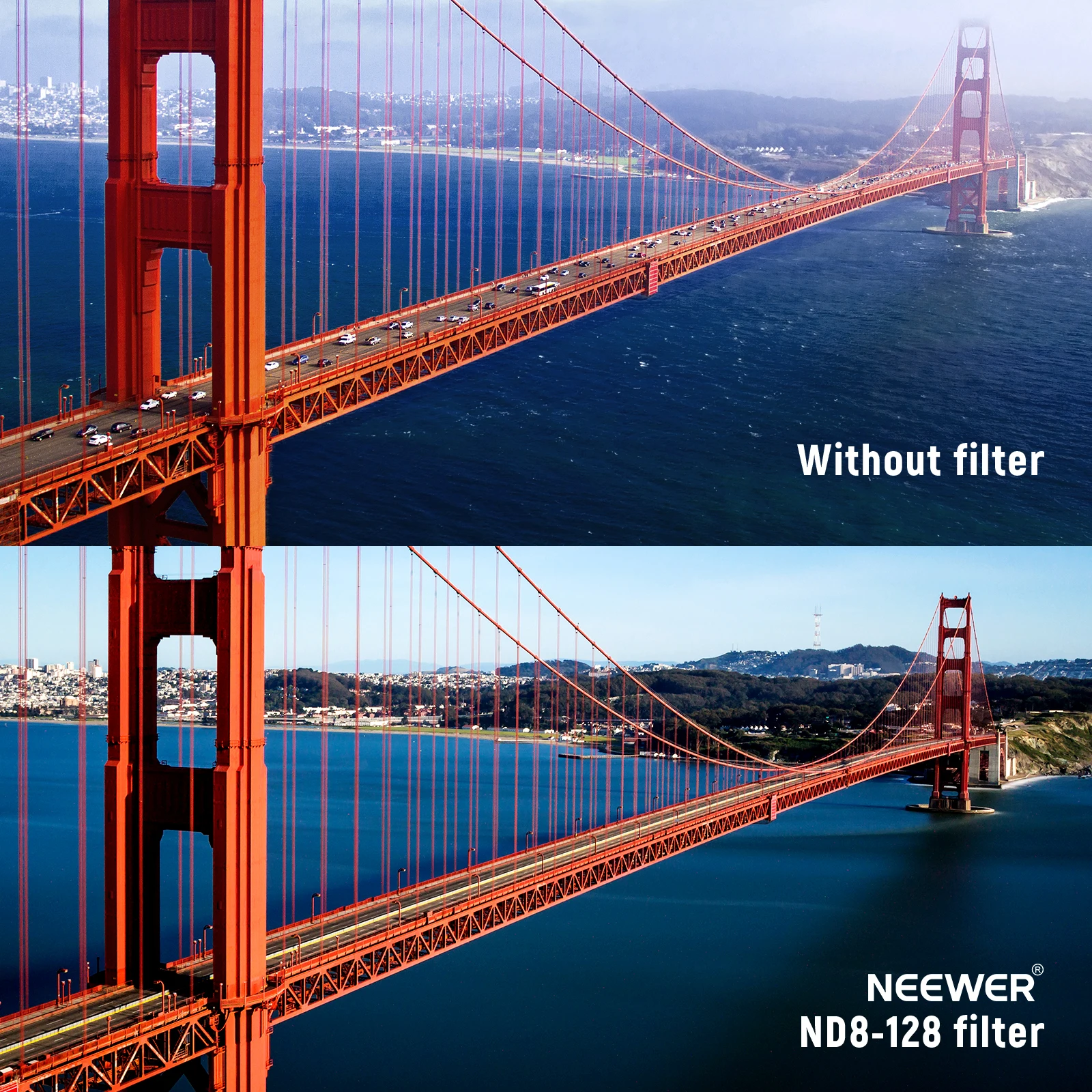 Neewer Variable ND Filter ND8-ND128 Camera Lens Filter Neutral Density Ultra-Slim HD Filter with 30 Multi-Layer Nano Coatings 4