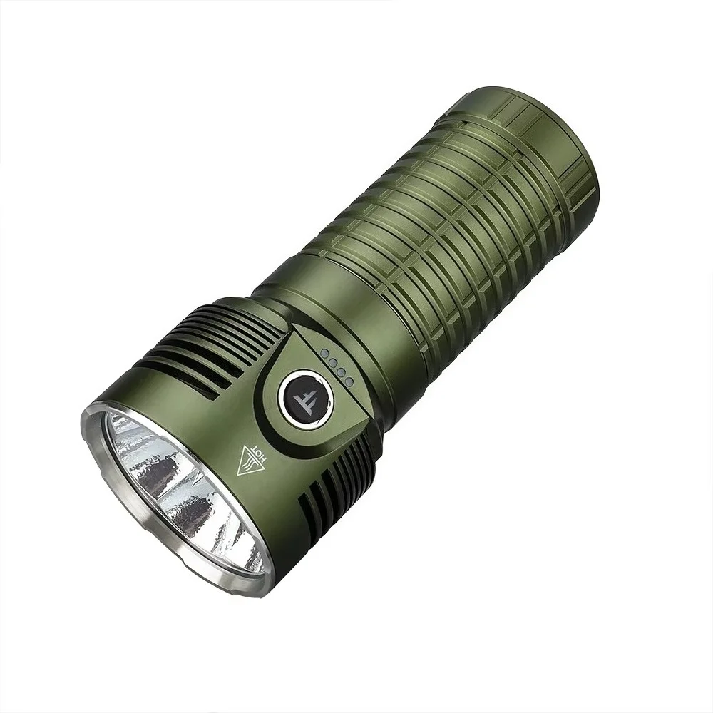 2 Torce LED Ricaricabili 20000 Lumen Con Base Magnetica - Impermeabili IP65 Con Uscita USB Per Campeggio Ed Emergenza