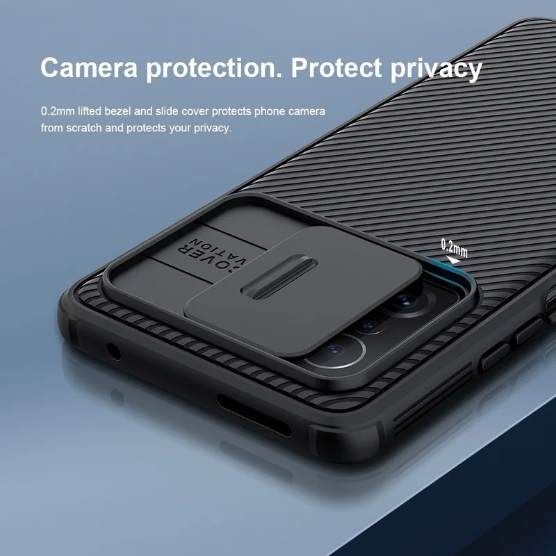 for Xiaomi redmi Note 11 Pro Plus 5G + 4G Case, Nillkin Slim case  Protective Cover with Camera Protector Hard PC TPU Ultra Thin Anti-Scratch  Phone