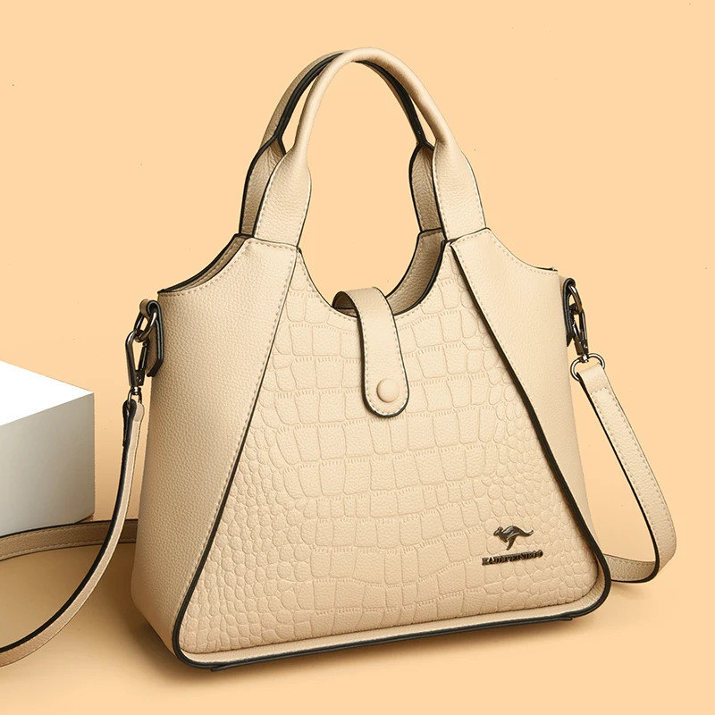 2024 New Fashion Trend Women's Handbag High Quality Soft Leather