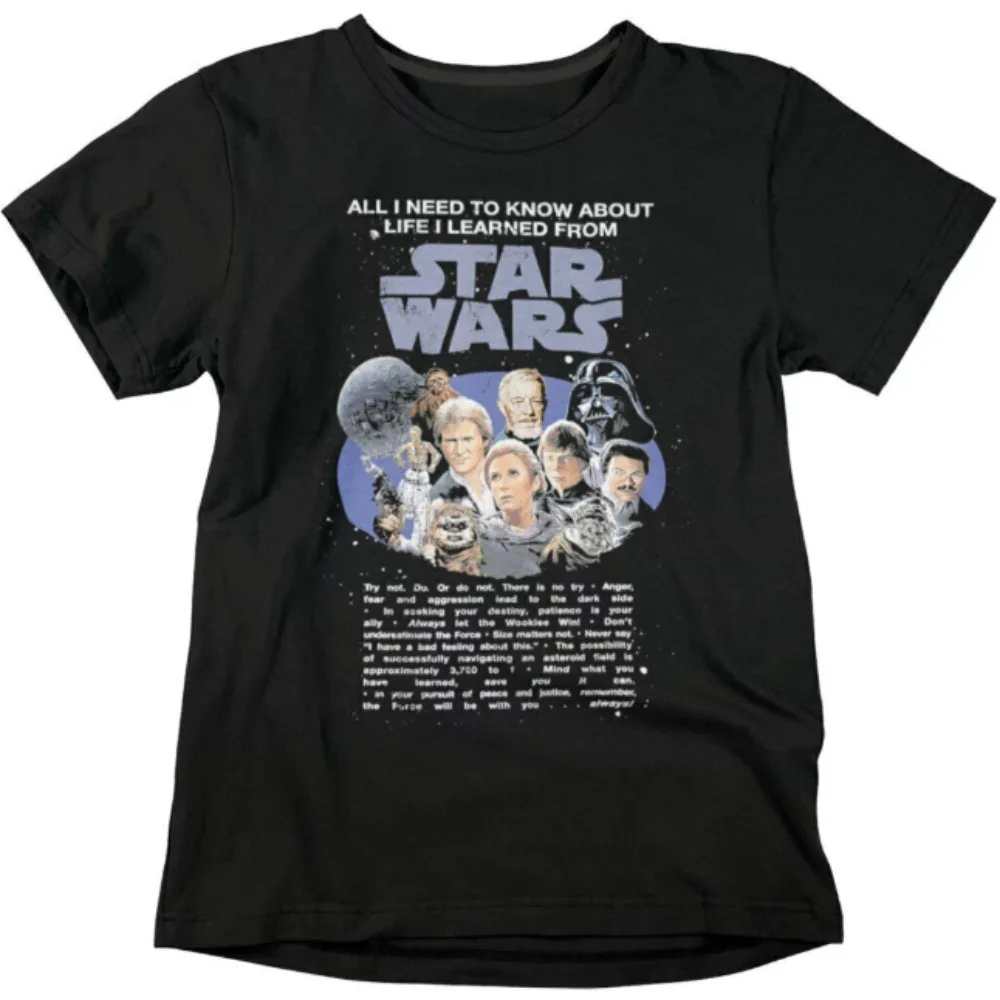 Camiseta Star Wars Sipping Starries Para Hombre - Manga Larga | Estampado Temático De Star Wars