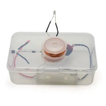 Prendi materiali sperimentali a induzione elettromagnetica dall'aria Attrezzatura elettrica fai da te, sussidi didattici delle scienze popolari