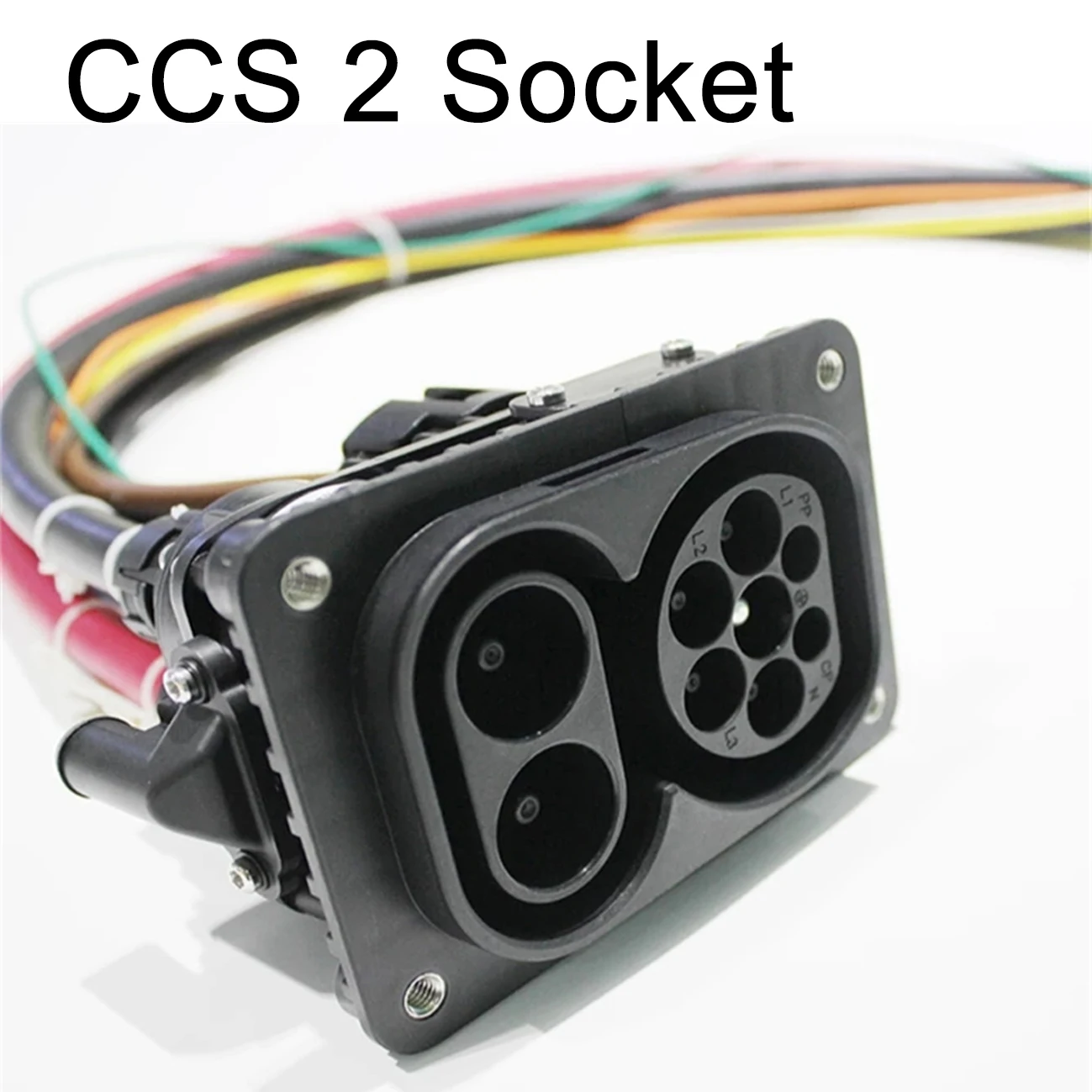 CCS 2 DC EV Charging Plug Type 2 IEC 62169 150A 200A Fast Car Ev Charger  Connector For Charging Station