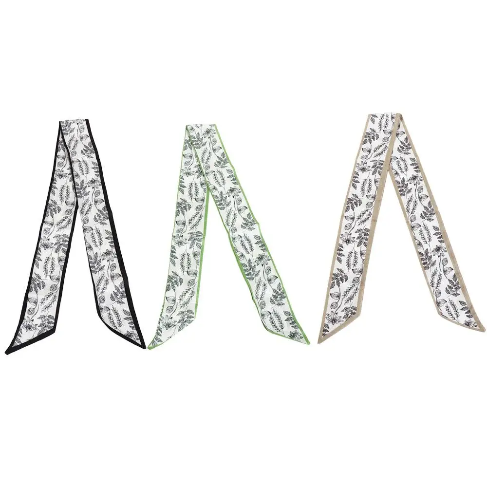 Рисунок 3 - Женский атласный шарф с цветочным принтом