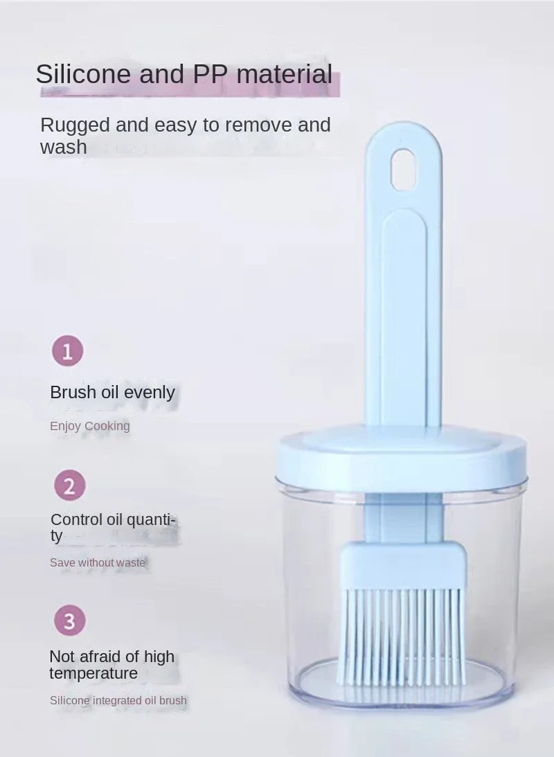 Cookware Bbq Assesories Baking Tools Barbecue Kitchen Utensils Pancake Oil Brush Leak-proof Kitchen Bottle Grill Dining Bar Home