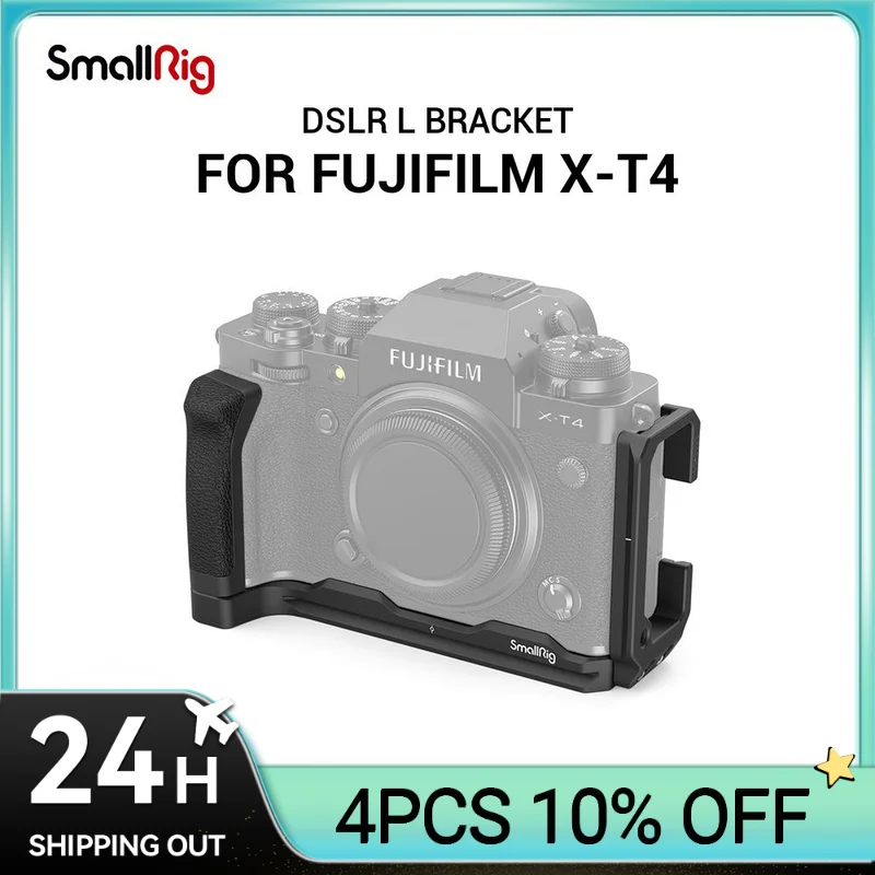 SmallRig X T4 L Bracket for FUJIFILM X T4 Camera XT4 Plate base plate