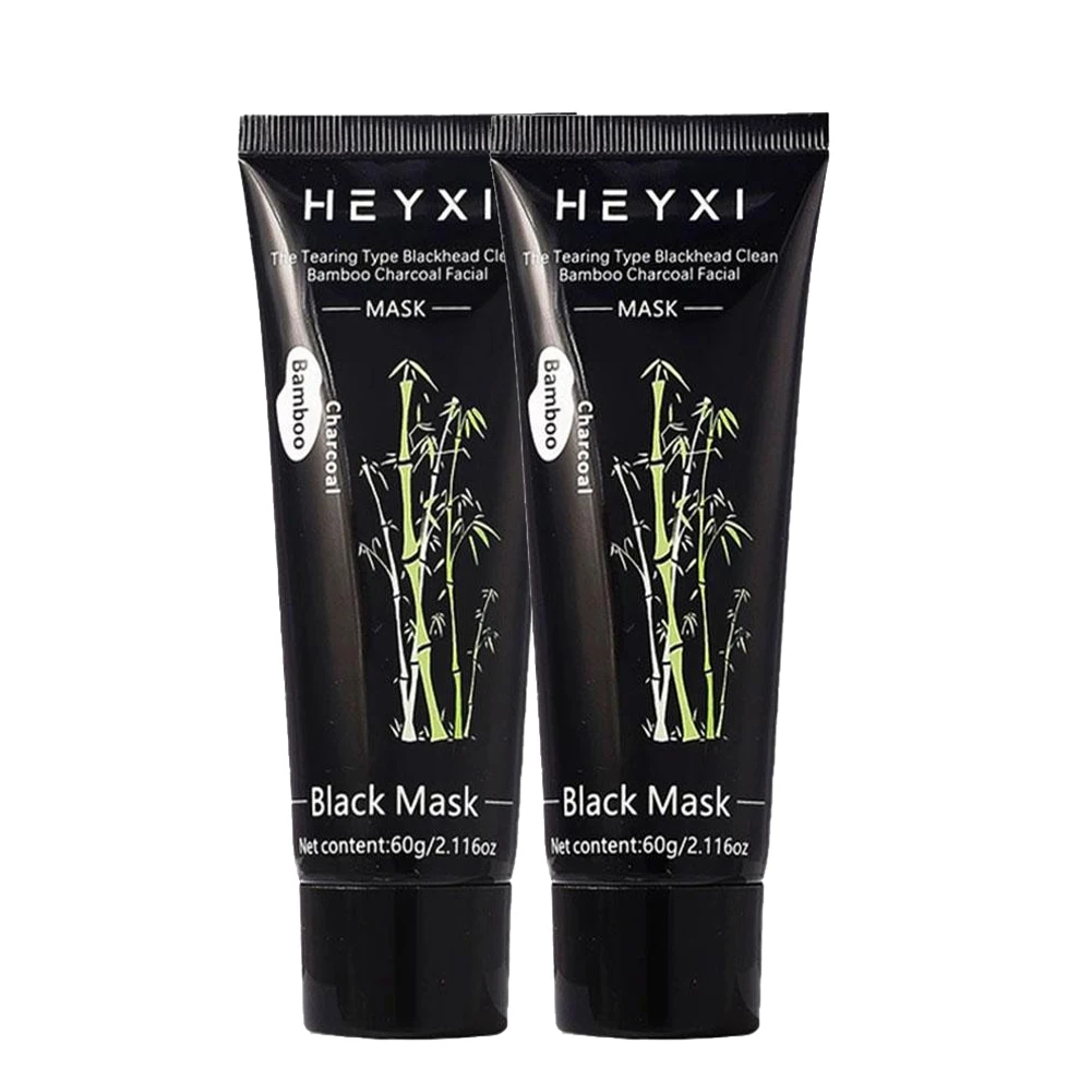 Peel-off blackhead cleansing bamboo charcoal mask, deeply cleanses, purifies, refines pores, for both men and women 6