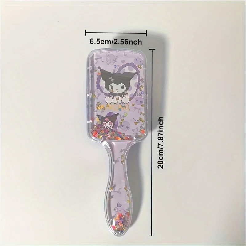 Air Cushion Comb 1pcs Lovely Cartoon Decorative Kuromi Melody Cinnamoroll Pochacco Birthday Gift Suitable for All Hair Type