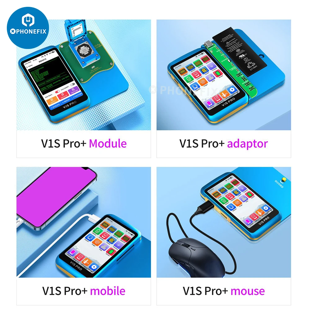 JC V1S PRO Programmer with BGA315 BGA110 BGA70 BGA60 Socket for