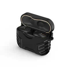Coperchio Protettivo Shockproof per Auricolari con Portachiavi, Resistente e Antishock