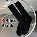 8 Pairs Black