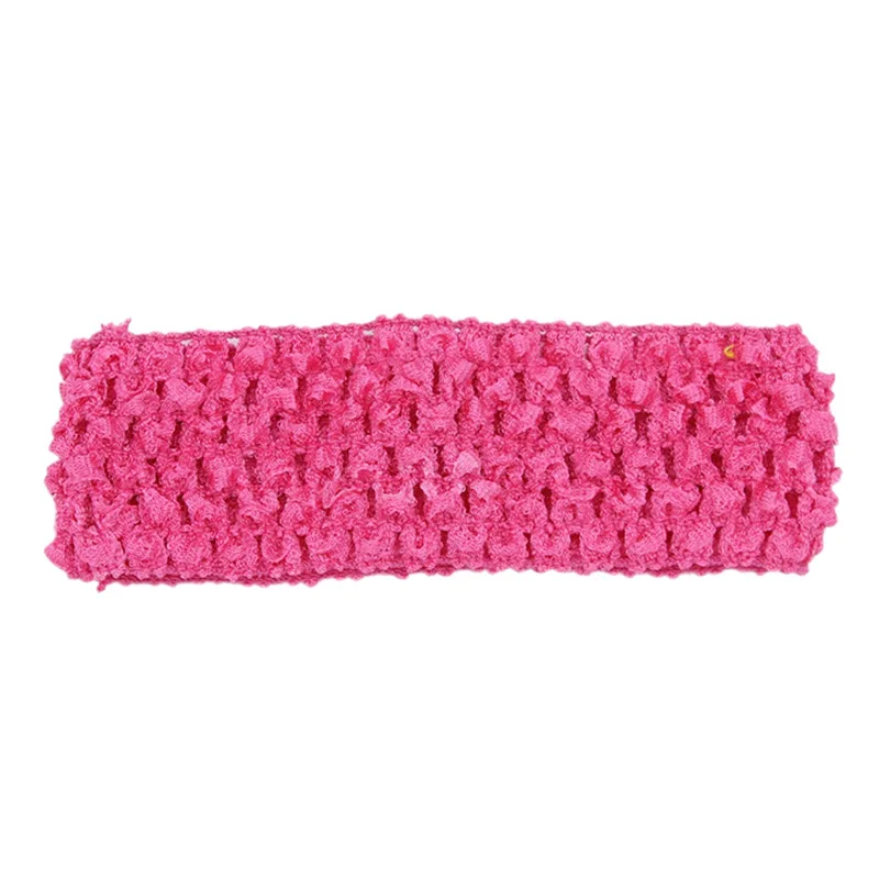 6PCS 4*28CM Mode Häkeln Elastische Band Für Kopf Tragen aushöhlen Stricken Elastische Band Band Haar krawatte Für Bekleidungs Zubehör – Detail 11