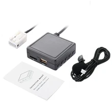 

Car Bluetooth-Compatible Adapter Module 12V Stereo Audio Supports TF Card USB AUX for BMW E60 E63 E64 E65 E66 1 3 Series