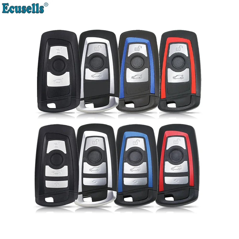 Smart Remote Key Shell Case Fob for BMW F CAS4 CAS4+ FEM BDC 3 5 7 Series X5 X6 F20 F21 F22 F24 F30 F31 F32