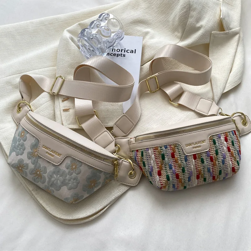 

2022 New Trend Crossbody Chest Bag Women Casual Sport Shoulder Bags Korean Fashion All-match Fanny Pack Mobile Phone Bag