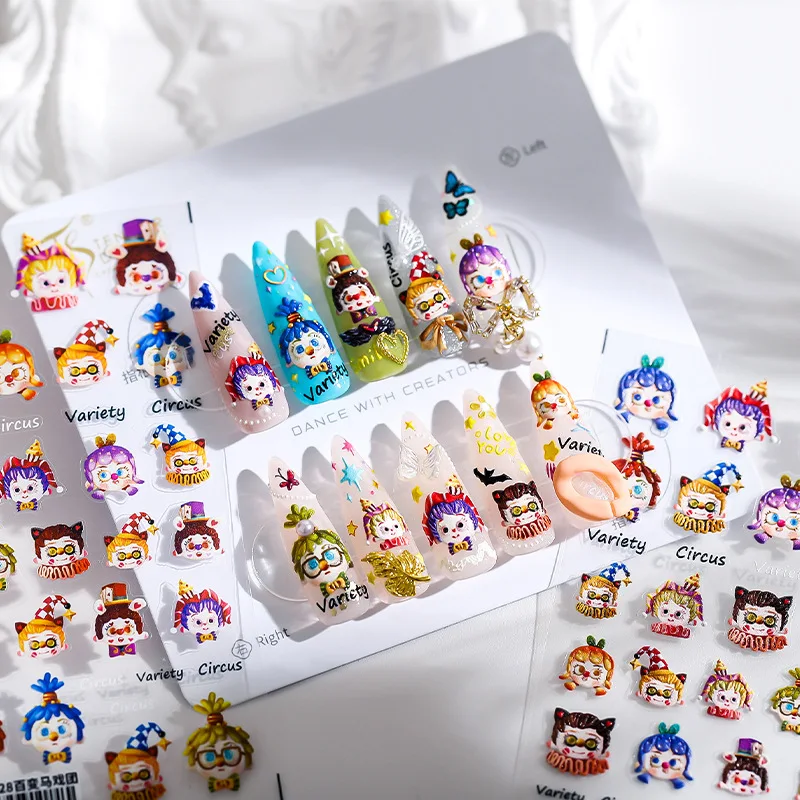 

[Meow.Sensei] Thin Transparent Nail Sticker Adhesive Thin Tough Nail Sticker Nail Jewelry Ts1727