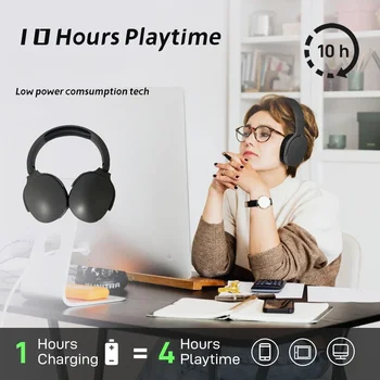 Wireless Bluetooth Headphones with HD Mic 3