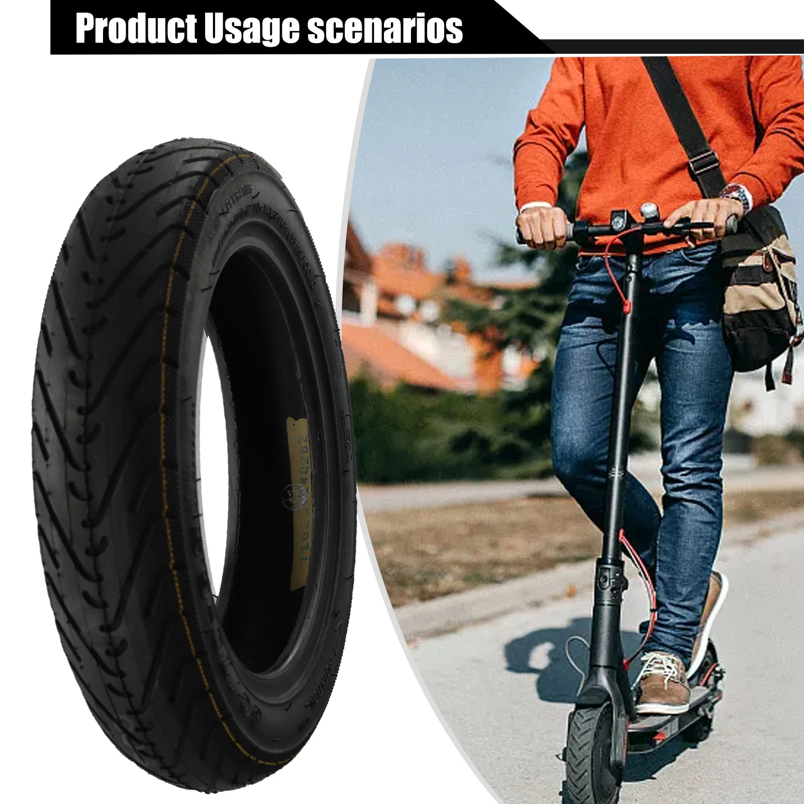 

Новый электрический скутер с бескамерной шиной 245*245*55 мм 520 г 60/70-6,5 аксессуар резиновая с газовой насадкой на открытом воздухе