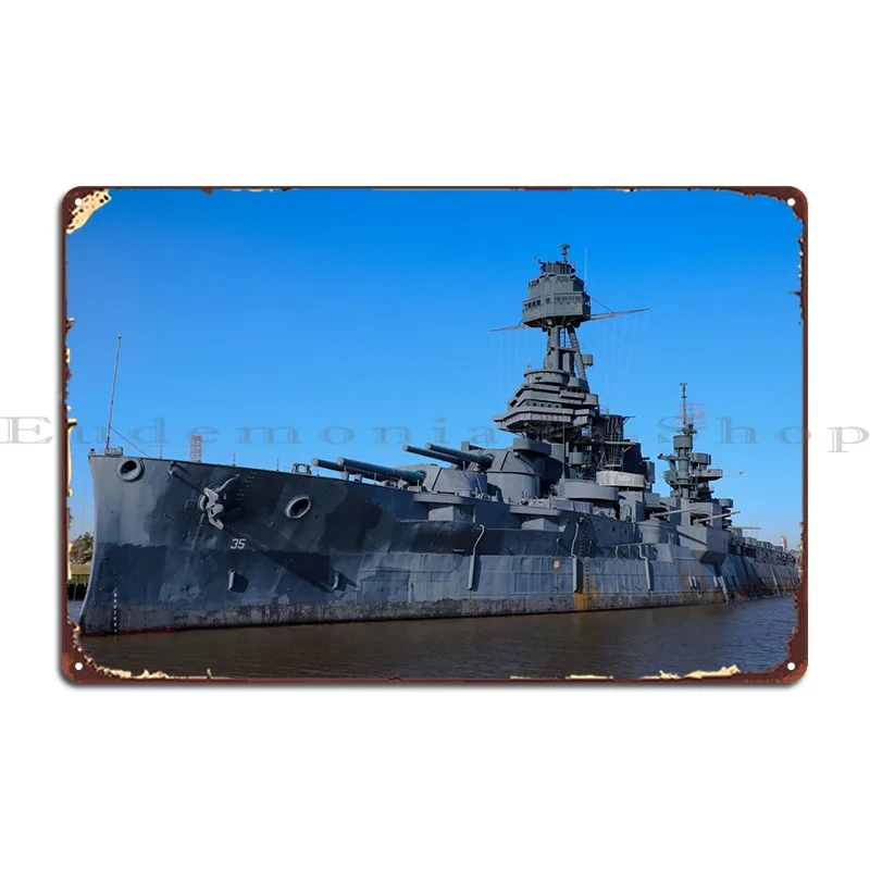 

Боевой корабль в порте, металлические знаки, кухонная живопись, пользовательский дизайн, изготовление на заказ, жестяной знак, плакат