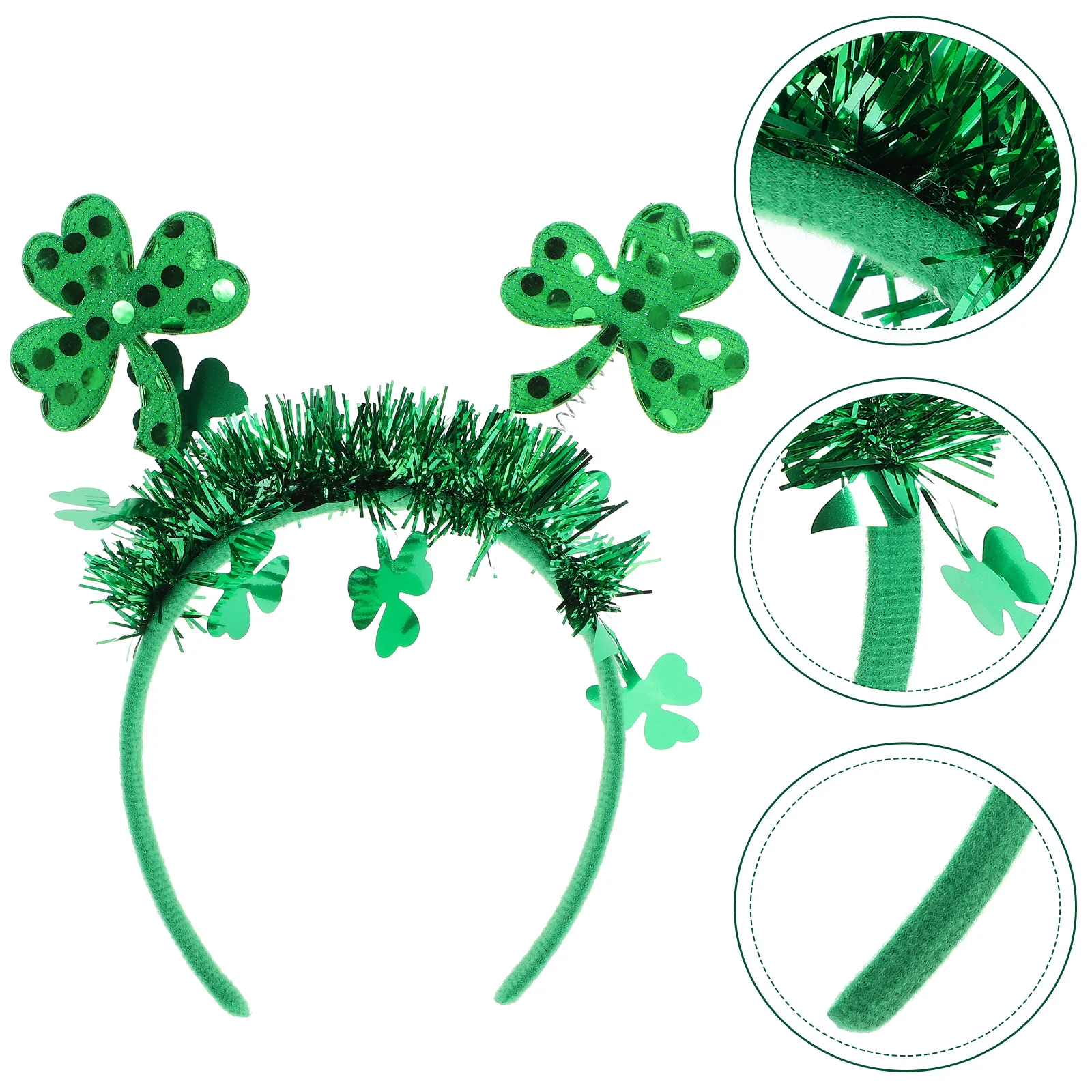 

Shamrock Headband Saint Patrick's Day Headband Party Headwear Photo Prop