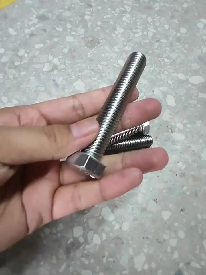 3 Viti Esagonali In Acciaio Inox 304 - M12x40 Mm | Antiruggine Per Manutenzione - Foto 9