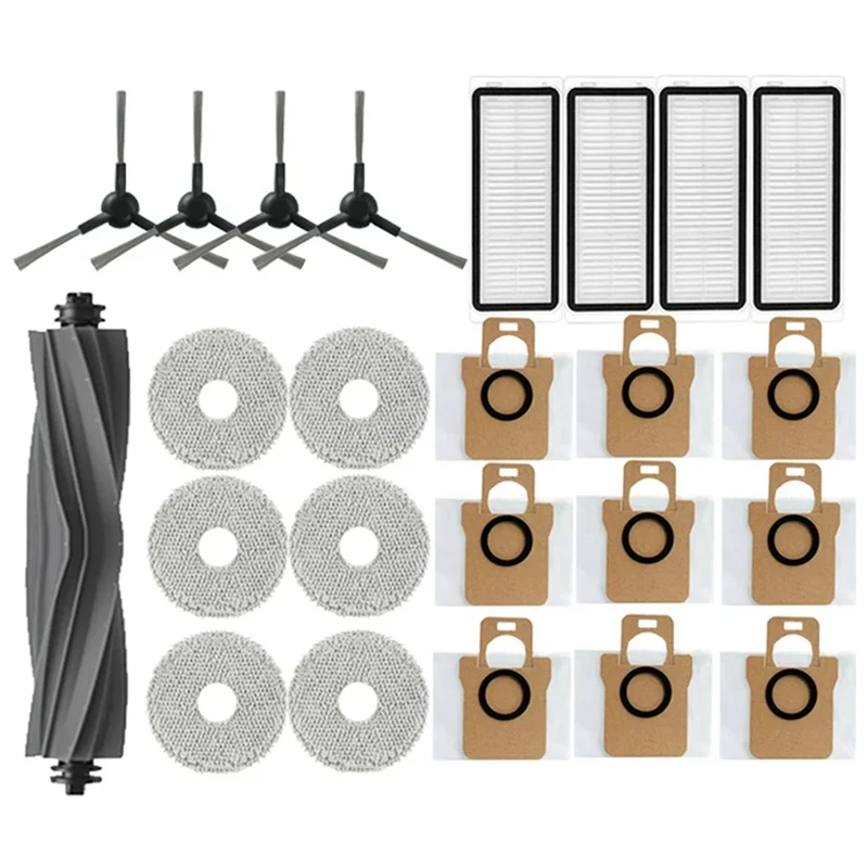 

Для Dreame Bot L30 Ultra Hepa Filter аксессуары для робота-пылесоса основная боковая щетка для швабры тканевые пылесборники