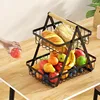 2/3 Tiers Storage Rack Multi-Purpose Fruit And Vegetable Basket Countertop Storage Shelf for Bathroom Home and Kitchen Organizer 3