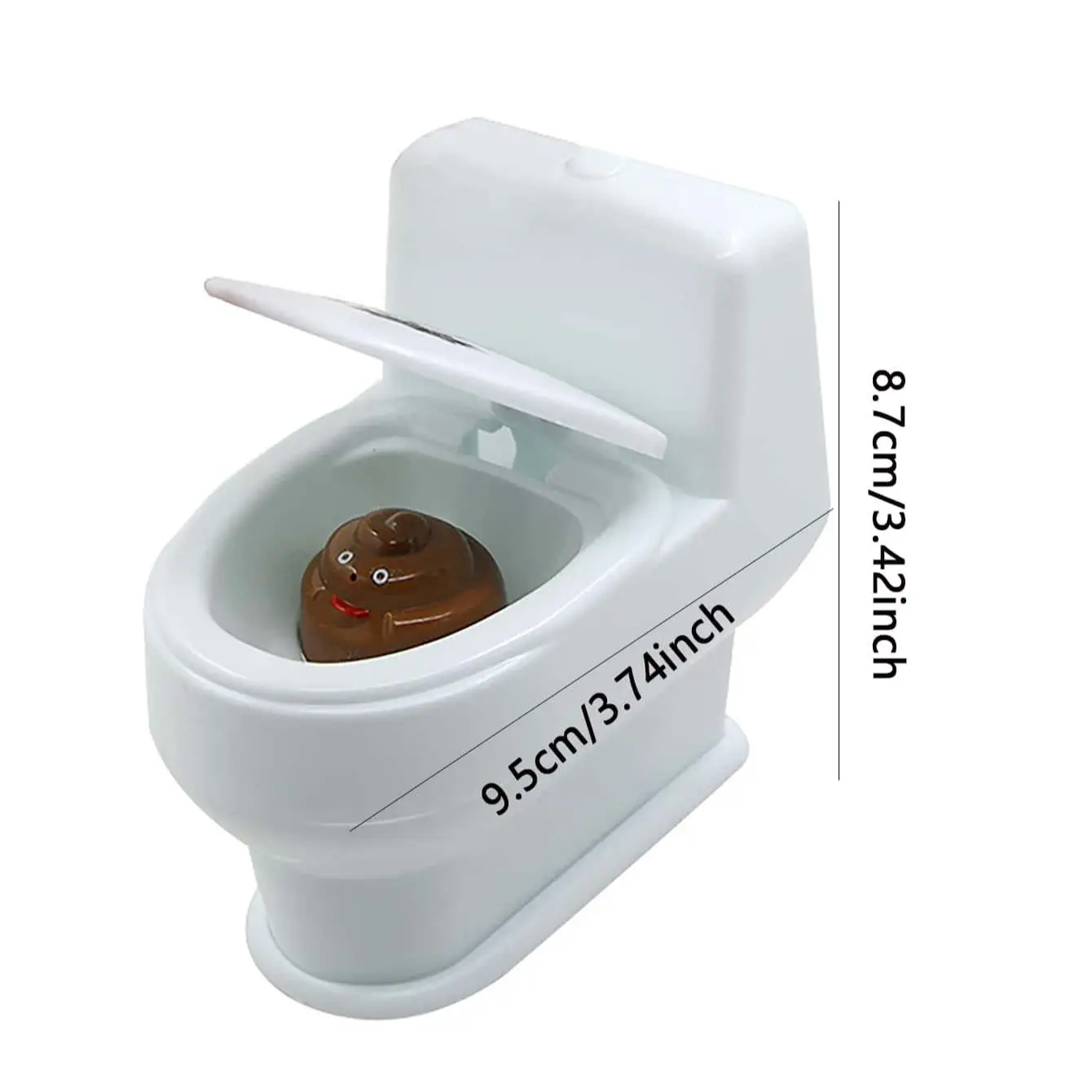 Prank Toys 1PC-Novel Interesting Poop Spray Prank Toy Joke Cary Toys Mini Sprinkler Toilet Spray Gun Simulation Toilet Toy