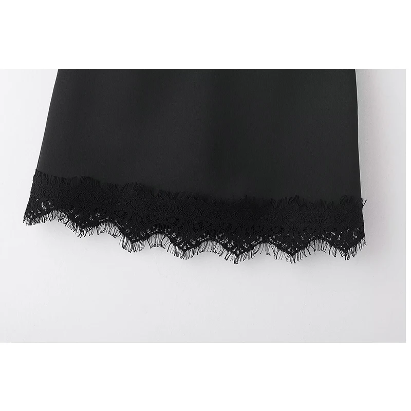 Women's Mini Skirt 2025 New Fashion Lace Hem Elegant Sexy Short Skirts For Women Commuting Personality Party Skorts