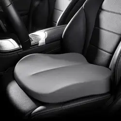 Enhanced Comfort Memory Foam Car Seat Cushion - All-Season Universal Booster for Driver's Chair (C)