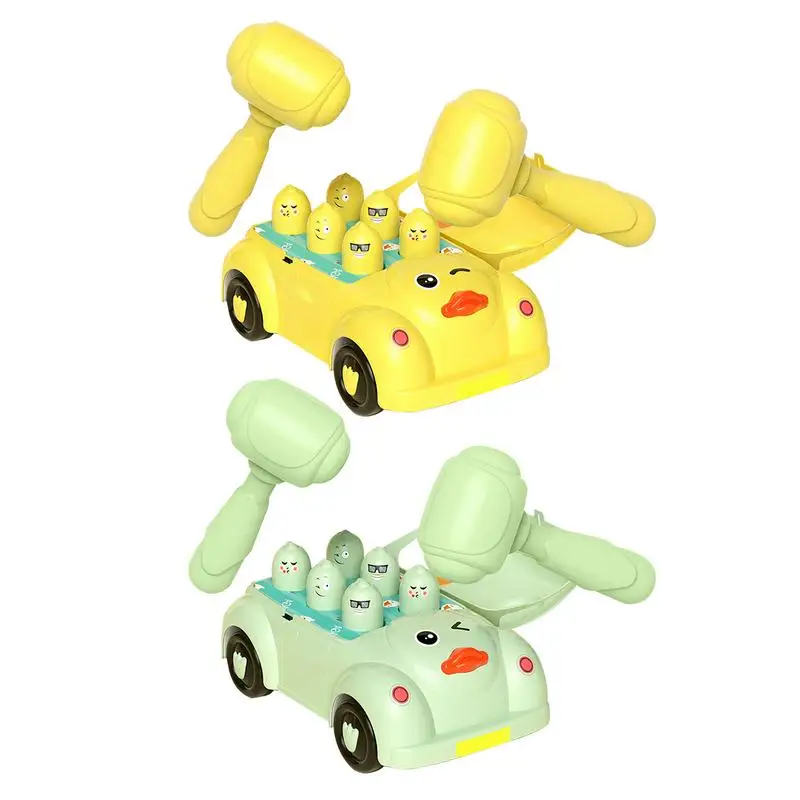 

Игрушка-игрушка Монтессори для детей, инерционная машинка с молотками, с фрикционным приводом