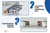 Gas Griddle Fryer All-In-One Machine Commercial Pancake Maker Grilled Squid Teppanyaki Equipment Gas Fryer Oden Frying Pan 6