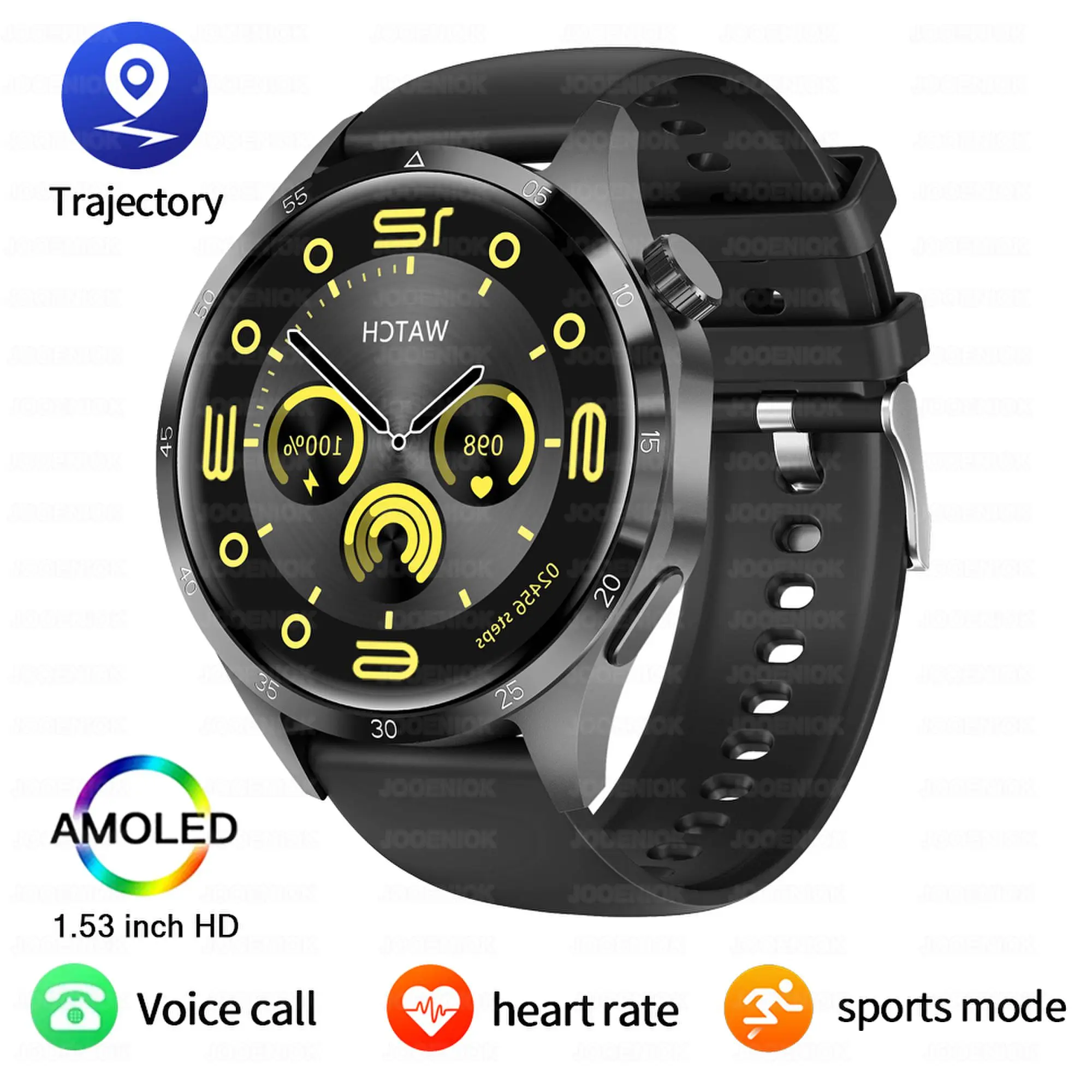 Nuovo Smartwatch 2026 per Monitoraggio Salute Uomo con Funzioni di Monitoraggio del Sonno, Promemoria, Monitoraggio della Frequenza Cardiaca e Modalità Esercizio