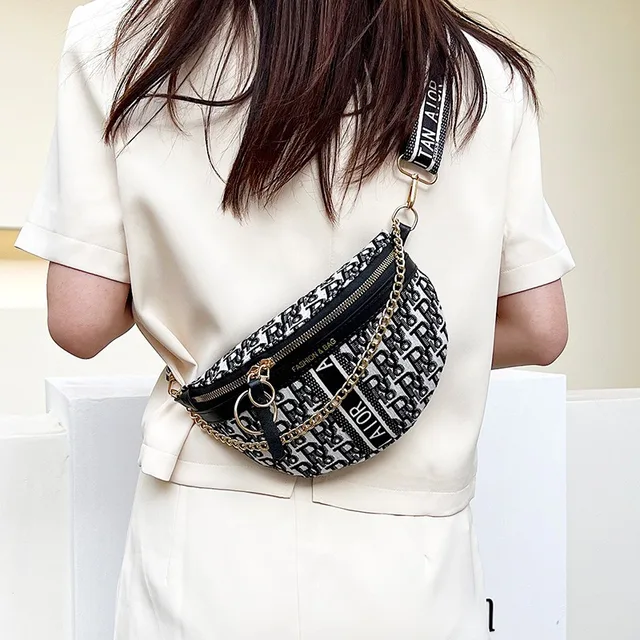 2025 NEW European and American Women Luxury Fashion Bags New Versatile Armpit Bag Single Shoulder Crossbody Elastic Chest Bag 2