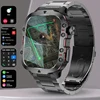 For Xiaomi Rugged Military Smart Watch Men Sports Ftiness GPS Watches IP68 Waterproof 1.96'' AI Voice Bluetooth Call Smartwatch 1