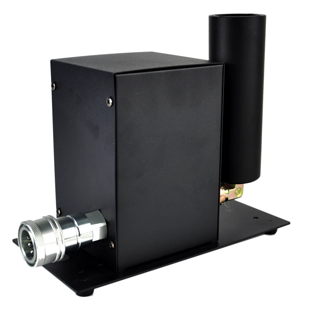 TIPTOP Stage Light Remote 200W Single Pipe Co2 Jet Machine Power DMX IN/OUT Lockable Aviation Power Plug LCD Screen Display