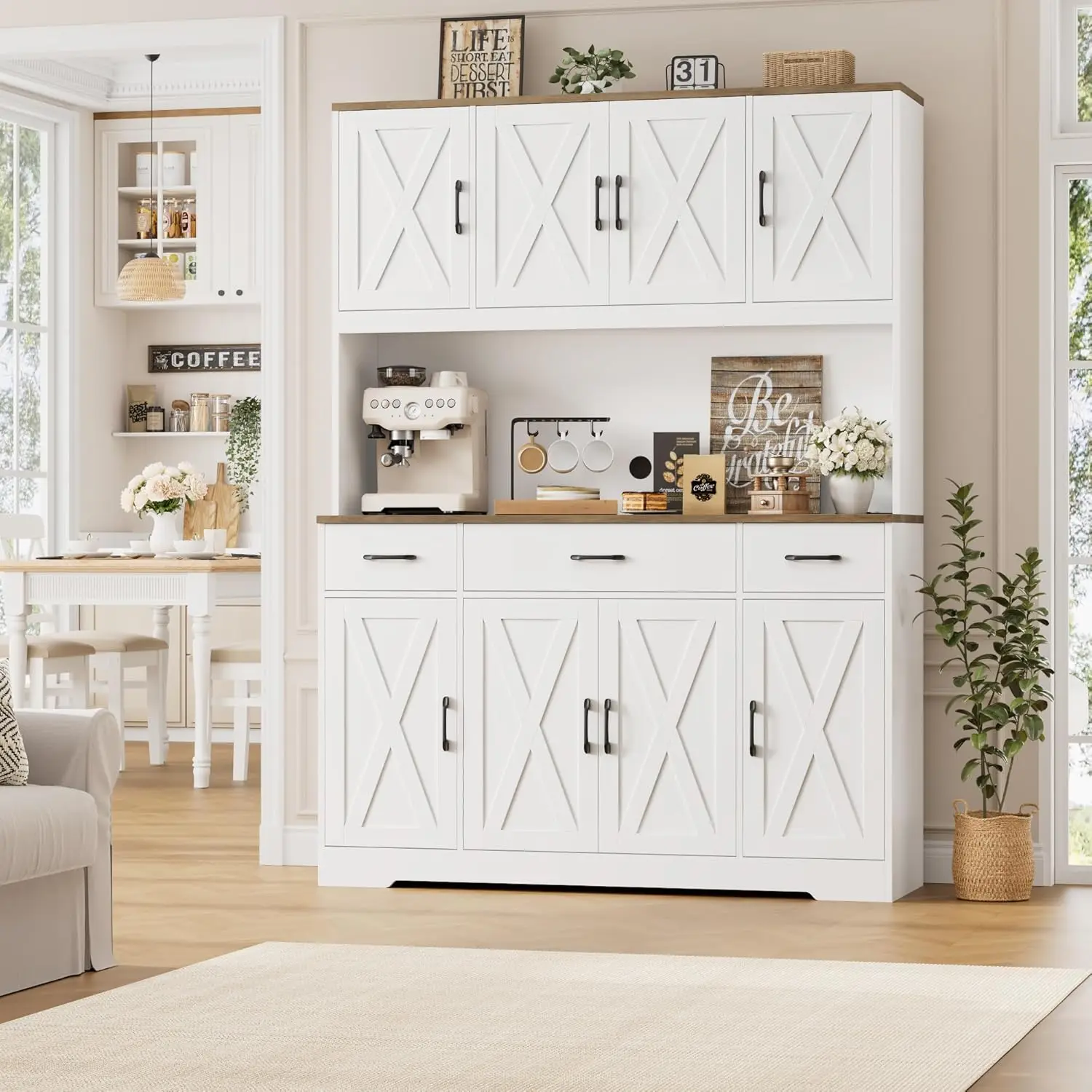 Modern Farmhouse Hutch 2