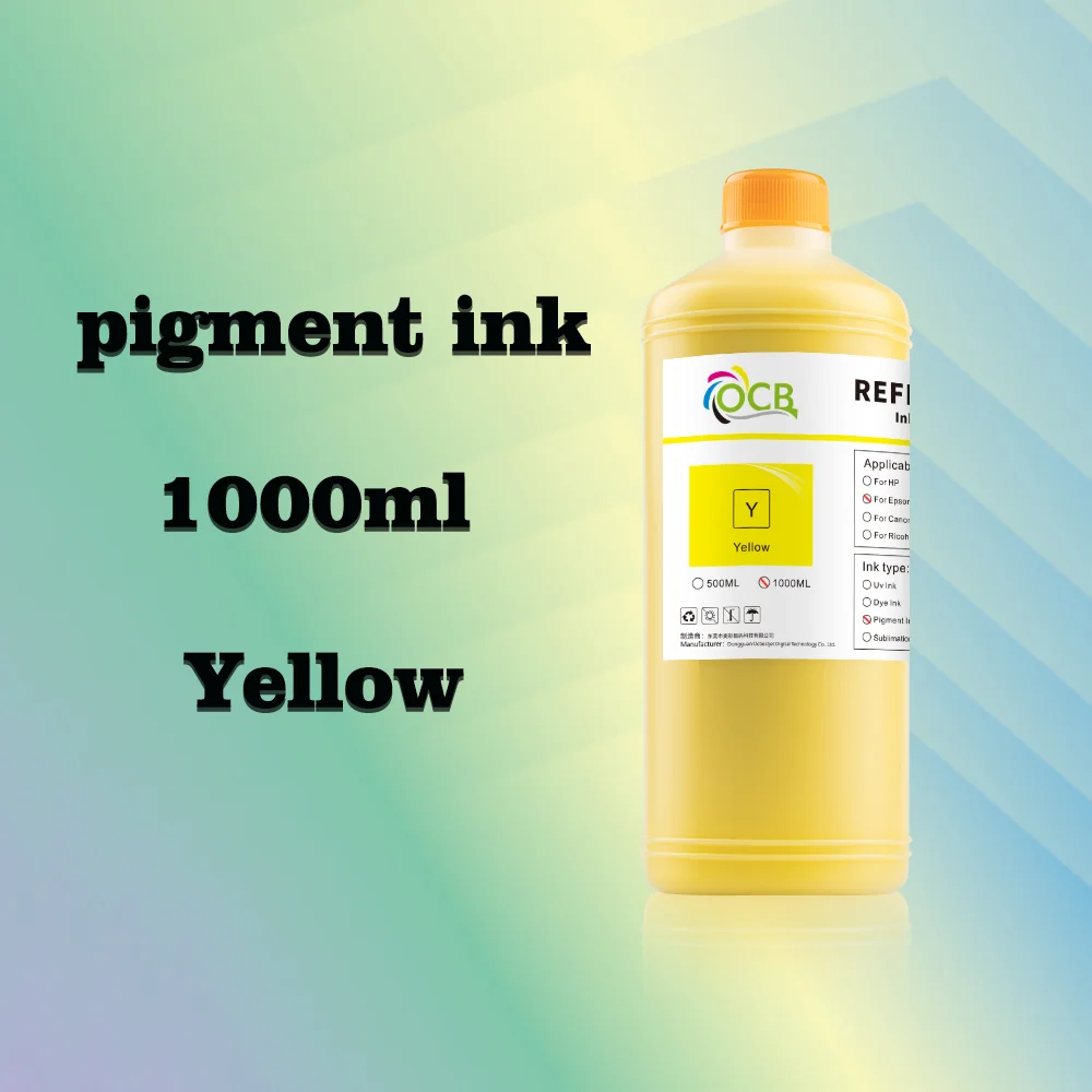 1000ML Waterproof Pigment Ink For Epson P6000 P7000 P8000 P9000 P6080 P7080 P8080 P9080 Inkjet Printer (11 Color Available)