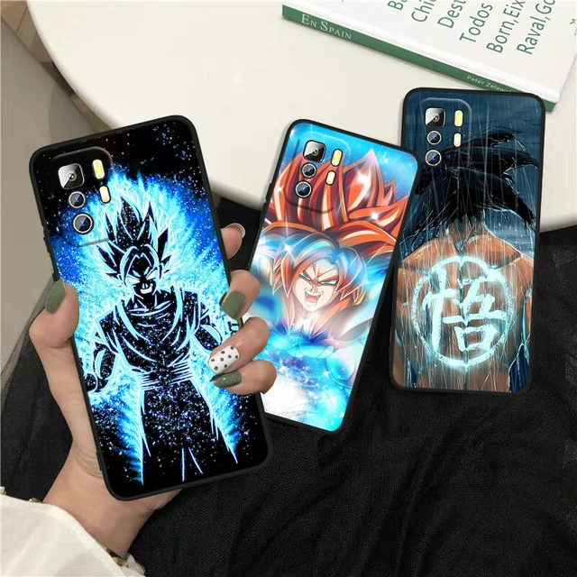 Funda para Xiaomi Redmi Note 9S/9 Pro Manga Dragon Ball Vegeta Azul