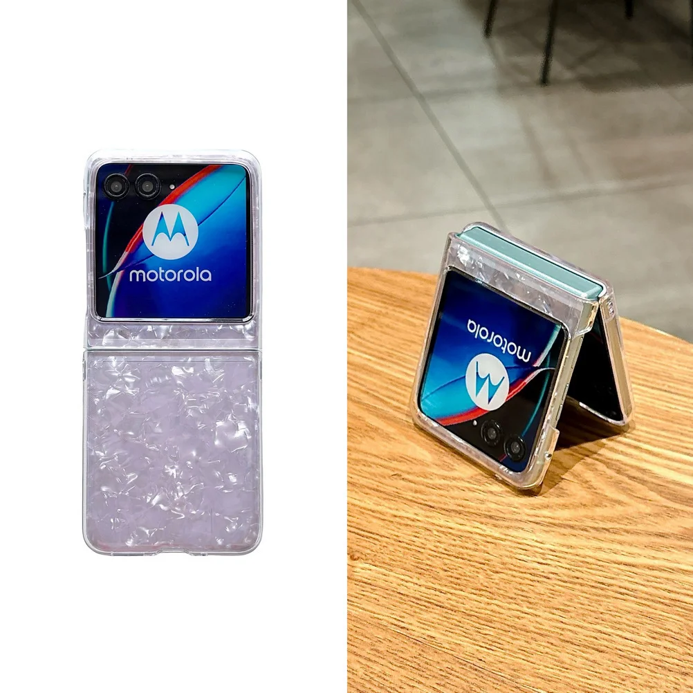 Translucent Shiny Shell Phone Case with Camera Protection
